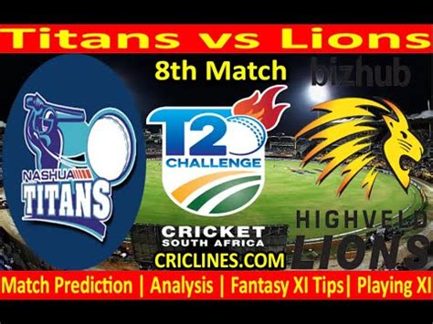 golden lions vs titans live score